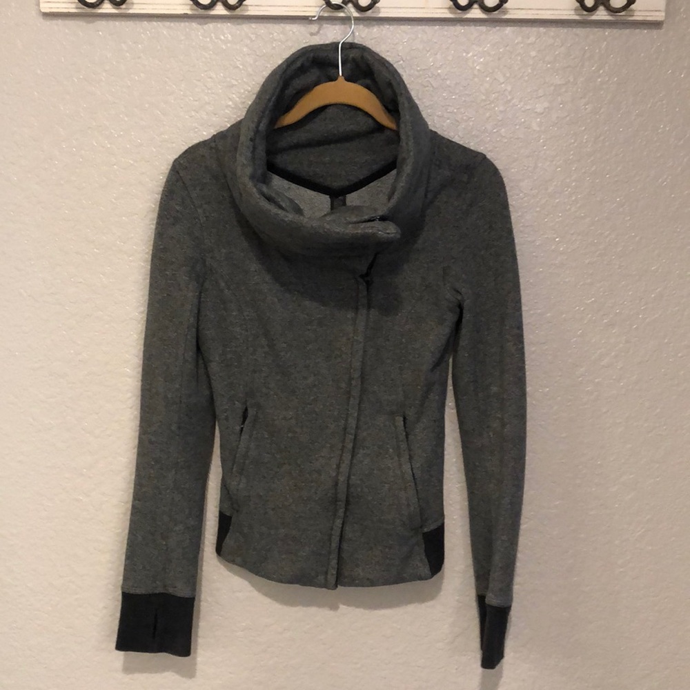 Gray Lululemon Running Jacket-Excellent Condition!